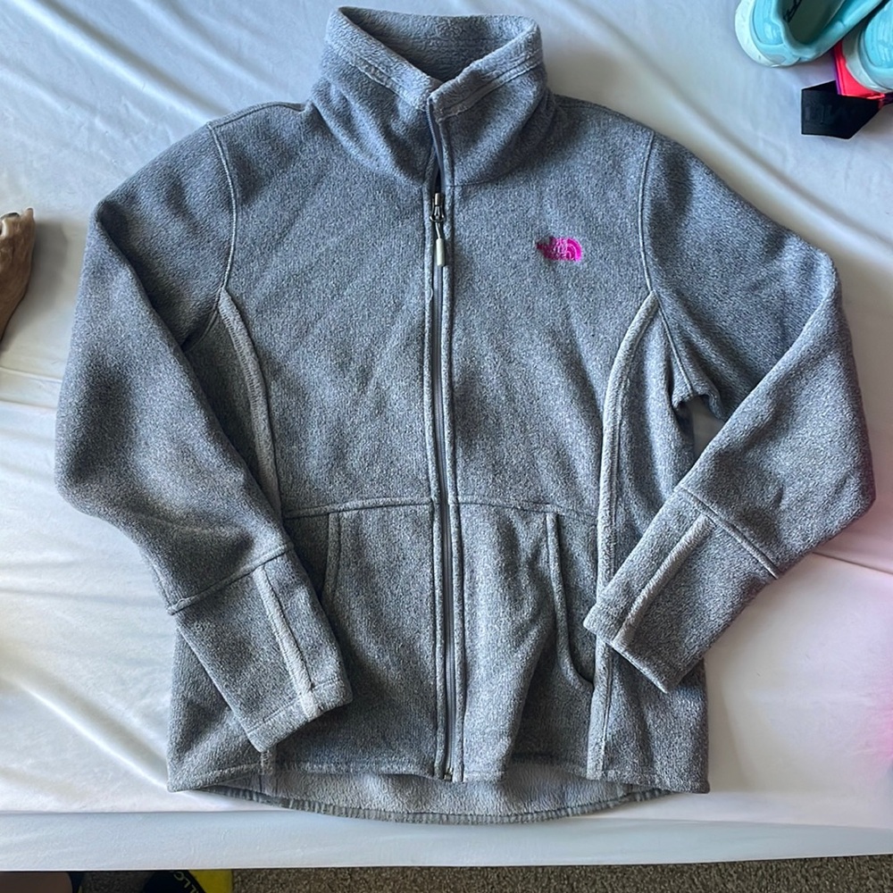 North Face zip up